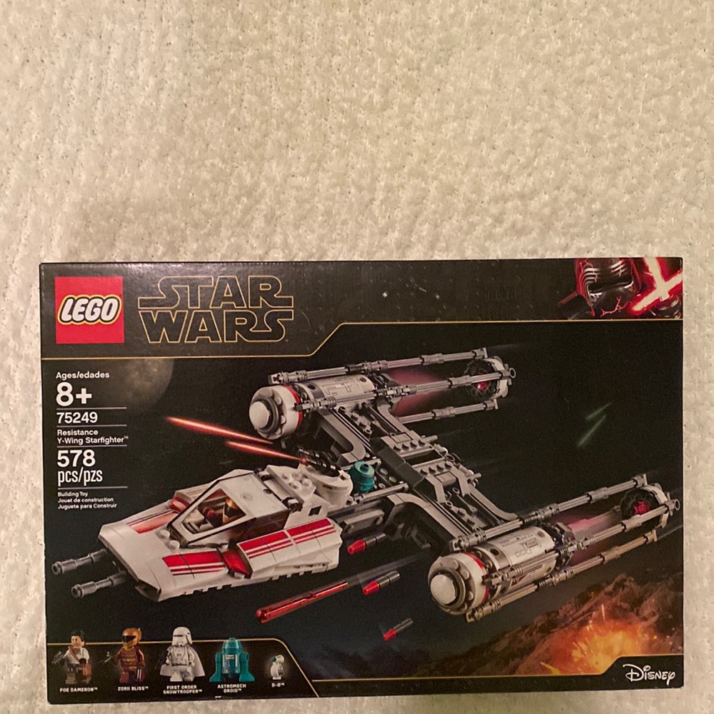 NEW LEGO STAR WARS resistance Y-Wing Starfighter